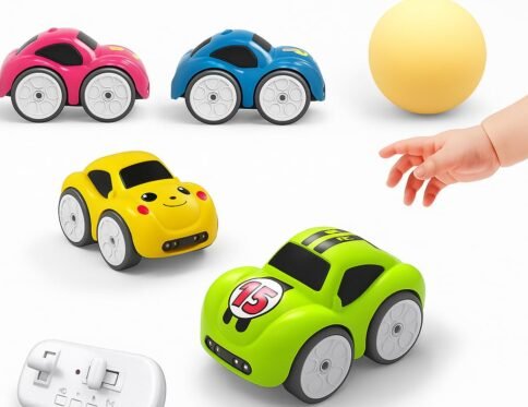 Induction sensor car following track line for kids