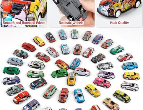 48 pcs alloy pull back car collection for kid