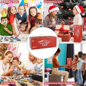 Alloy pull back car gift set for kids birthdays and parties
